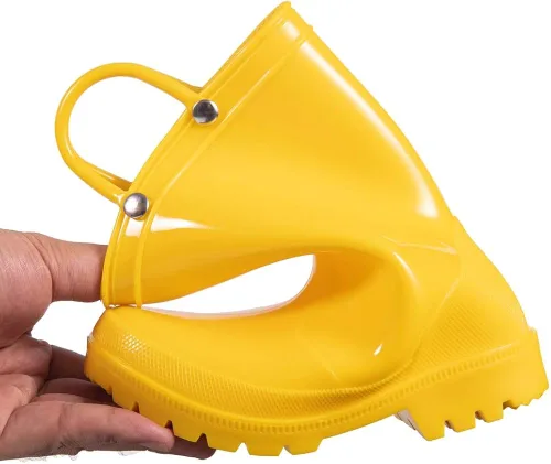 Vista 5 de HugRain Botas de lluvia ligeras y adorables para niños pequeños