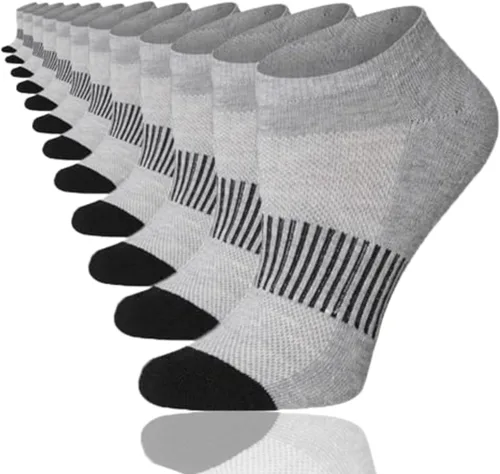 Vista 44 de Tipi Toe Women’s 12 Pack Cushioned Low Cut Socks – Breathable, Moisture-Wicking Athletic Comfort for Running & Daily Wear
