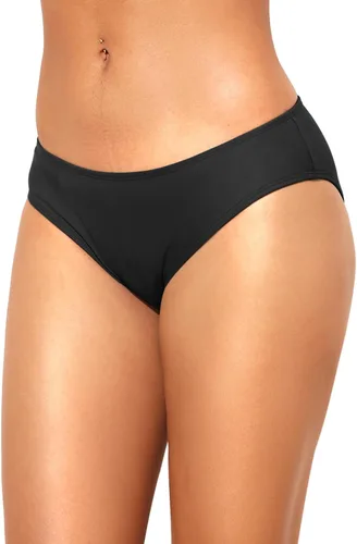 Vista 2 de Tempt Me Parte inferior de bikini con tiras para mujer, cobertura completa, parte inferior de traje de baño, parte inferior de bikini Negro-2