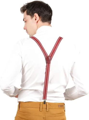 Vista 37 de Tirantes para hombre Tirantes elásticos con espalda en Y
