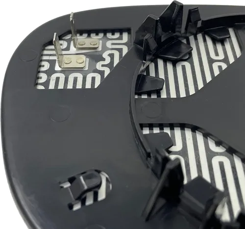 Vista 6 de Espejo calefactable para el lado del conductor, compatible con Dodge Challenger 2008, 2009, 2010, 2011, 2012, 2013, 2014, 2015, con soporte trasero