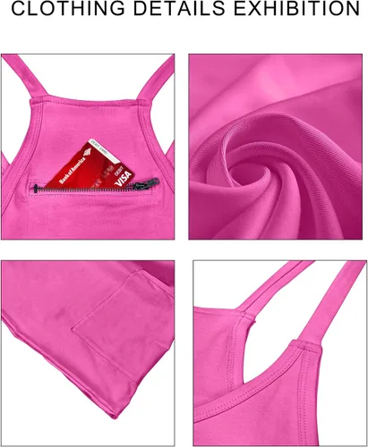 Vista 3 de Vestido atlético para mujer, minivestido de tiro caliente, pantalones cortos integrados, vestido de entrenamiento de verano, vestido de moda 2025