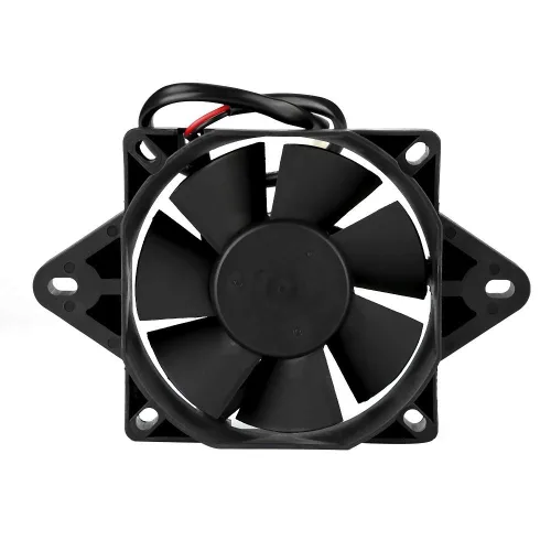 Vista 7 de Acouto Ventilador de radiador de motocicleta Ventilador de refrigeración de motor eléctrico 12V ATV Ventilador de refrigeración Radiador universal