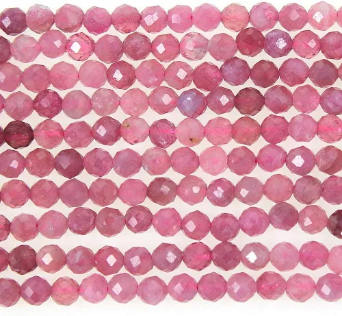 Vista 11 de MJDCB Cuentas sueltas redondas de amazonita natural facetadas de 0.118 in para hacer joyas, pulseras y collares