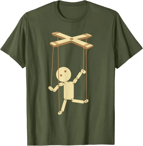 Vista 52 de Puppeteering - Camiseta de marionetas Ventrílocuo de tiriteros, Negro, S