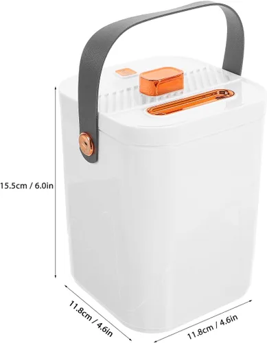 Vista 2 de Zerodeko Humidificador USB silencioso con doble rociador y luz nocturna, pequeño humectante portátil de niebla fría para dormitorio, oficina, coche
