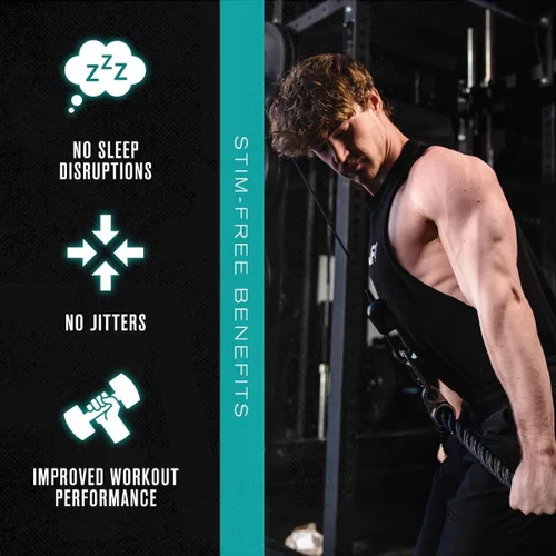 Vista 3 de Jacked Factory Pumpsurge - Preentrenamiento libre de cafeína para hombres y mujeres - Potenciador nootrópico y preentrenamiento sin estimulantes