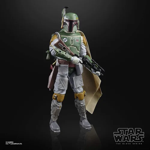 Vista 4 de STAR WARS The Black Series Boba Fett - Figura coleccionable de 6 pulgadas, The Empire Strikes Back, 40 aniversario, para niños a partir de 4 años