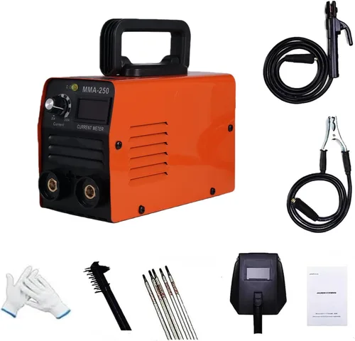 Vista 5 de Máquina de soldadura de 110 V, soldador de palo, pantalla digital, LCD, mini soldador portátil MMA, soldador principiante, para entusiastas