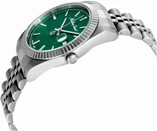 Vista 2 de Mathey-Tissot Mathey III Reloj de cuarzo para hombre con esfera verde H810AV