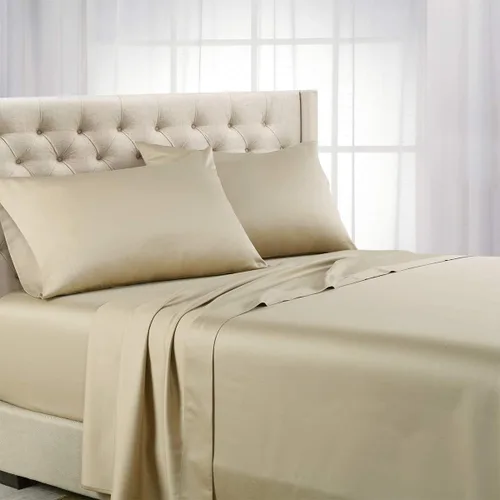 Vista 7 de Royal Hotel Twin XL Tencel Lyocell Sheets Set, 600 TC, Gray, 3-Piece