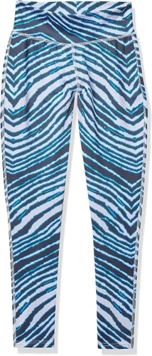 Vista 5 de Zubaz NFL - Leggings de camuflaje para mujer Color del