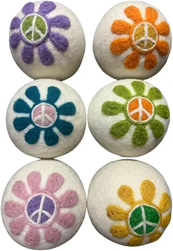 Vista 9 de Bolas de secado de lana de calidad Ezhippie - 12 unidades XL - Más de 1000 cargas - Lana orgánica pura - Suavizante de tela natural reutilizable