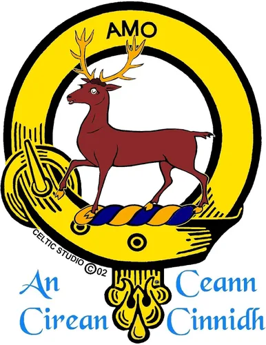 Vista 2 de Scott Scottish Clan Crest Badge Sporran