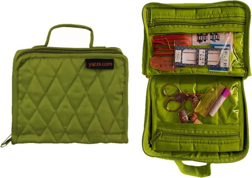Vista 9 de Yazzii Crafters - Mini bolsa organizadora de almacenamiento multiusos para manualidades, cosméticos y joyas