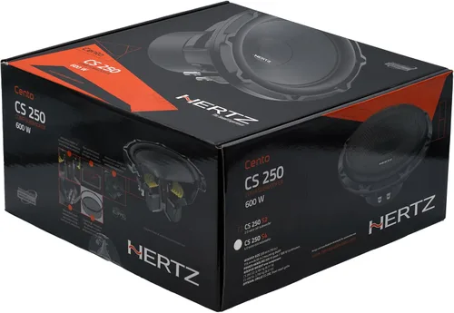 Vista 10 de HERTZ Cento Series CS-250-S4 Subwoofer SVC RMS de 4 ohmios de 10" (250 mm) 300 vatios