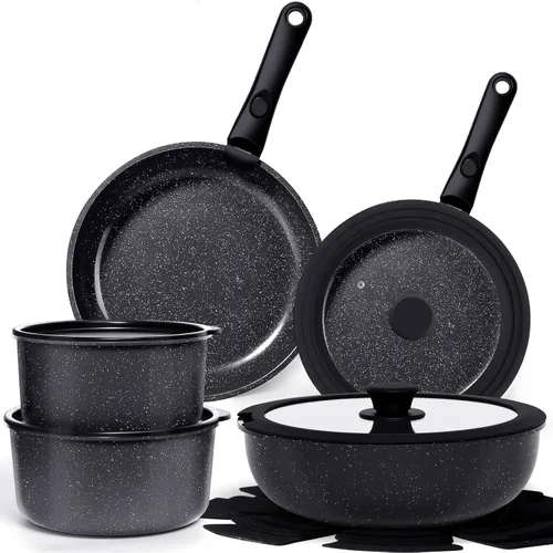 Vista 19 de GiPP Ceramic Pots and Pans Set