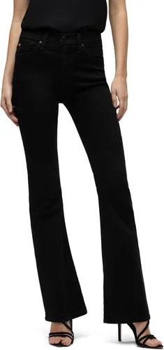 Vista 36 de HUDSON Jeans Barbara de cintura alta corte en negro recubierto Aparición
