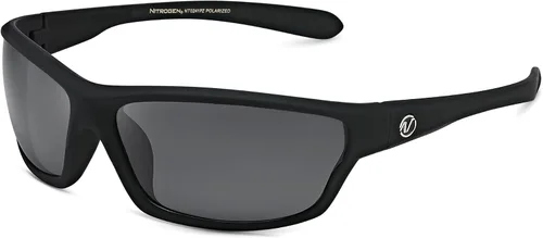 Vista 19 de Nitrogen Gafas de sol deportivas polarizadas envolventes para hombres y mujeres, UV400, para conducir, pescar, correr, gafas de sol