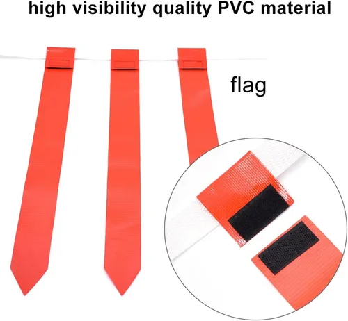 Vista 3 de Flag Football Belt, 14 Player Flag Football Set with Belt and Flags, Flag Football Training Equipment for Kids and Adults
