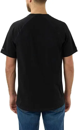 Vista 2 de Carhartt Men's Force Relaxed Fit Midweight Short-Sleeve Pocket T-Shirt