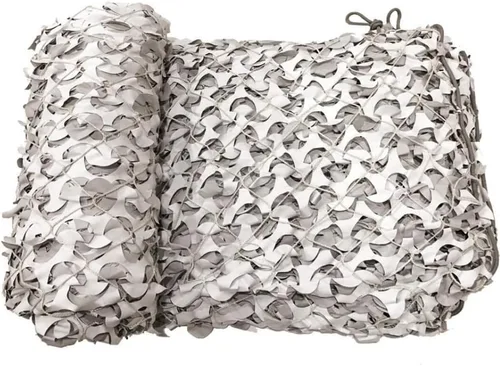 Vista 12 de CamoSystems Red de camuflaje reforzada Redes de camuflaje 3D, impermeable y protección UV, tela silenciosa antidesgarro