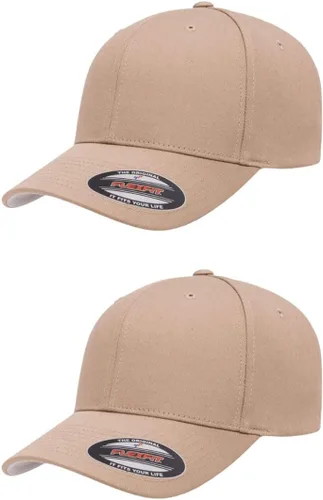 Vista 11 de Flexfit 5001 - Gorra de béisbol de sarga de algodón, 6 paneles Negro