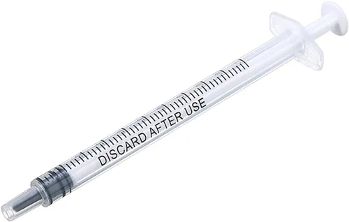 Vista 3 de ¡Sin aguja! 20 jeringas de plástico reutilizables de 0.0 fl oz con medición hidropónica de plástico de medición de nutrientes jeringa herramientas