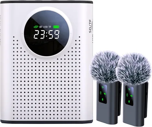 Vista 12 de S67 Amplificador de voz Micrófono inalámbrico para profesores aula