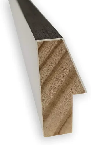 Vista 2 de Amanti Art Lucie - Espejo de pared plateado de 31 x 41 pulgadas, espejo rectangular de baño blanco plateado para decoración de pared de sala