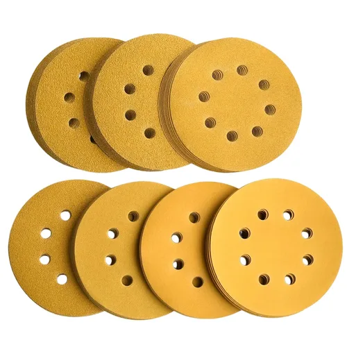 Vista 10 de Discos de lijado de 5 pulgadas con velcro
