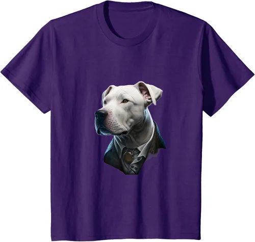Vista 25 de Detective Dogo Argentino - Camiseta para perro, Negro