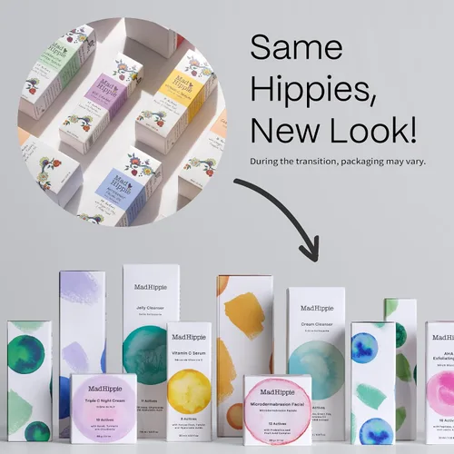Vista 2 de Mad Hippie Crema contra imperfecciones: tratamiento para manchas de acné con ácido salicílico al 2% y árnica reductora de enrojecimiento, curcumina
