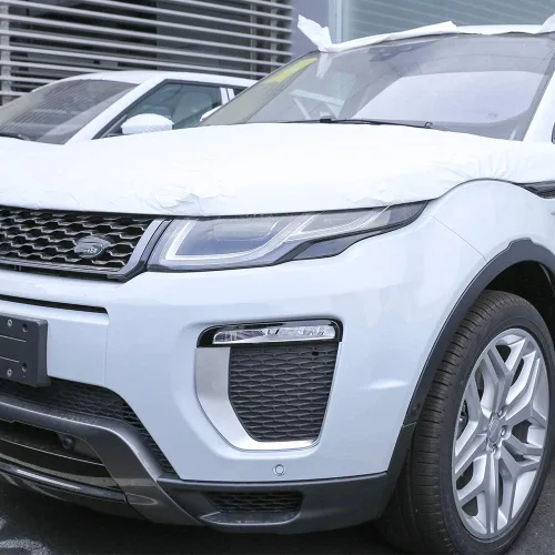 Vista 3 de Marco de lámpara antiniebla delantera ABS para Landrover Range Rover Evoque HSE Dynamic 2016 – 2017 accesorios de coche