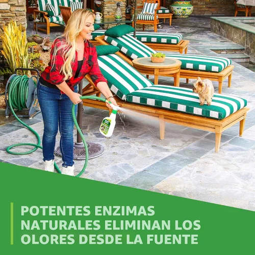 Vista 3 de Simple Green Eliminador de olores exterior para perros, 1 galón