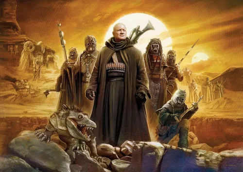 Vista 34 de MIGHTYPRINT Arte de pared de Star Wars The Mandalorian de 24 x 17 pulgadas