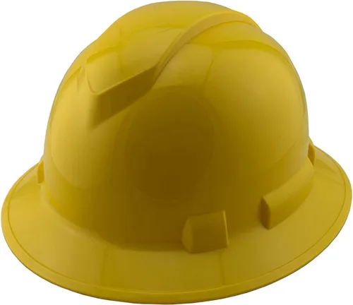 Vista 15 de Texas America Safety Company Casco duro RIDGELINE de ala completa con ajuste de perilla de 6 puntos y bolsa