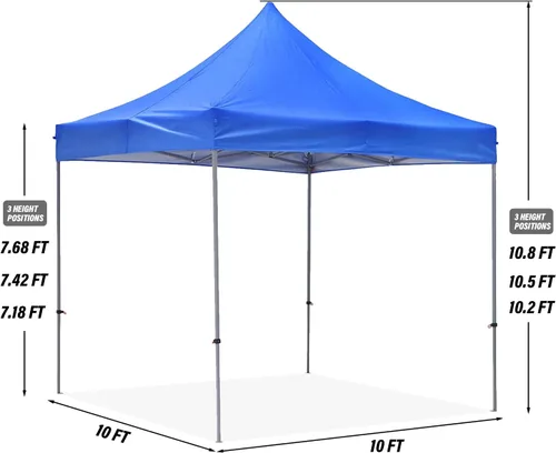 Vista 5 de GDY - Carpa plegable de 10 x 10 pies, toldo para exteriores con bolsa de transporte