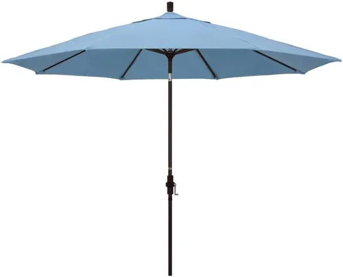 Vista 28 de California Umbrella 11' Rd Tahoe Series Aluminum Patio Umbrella Beige antiguo