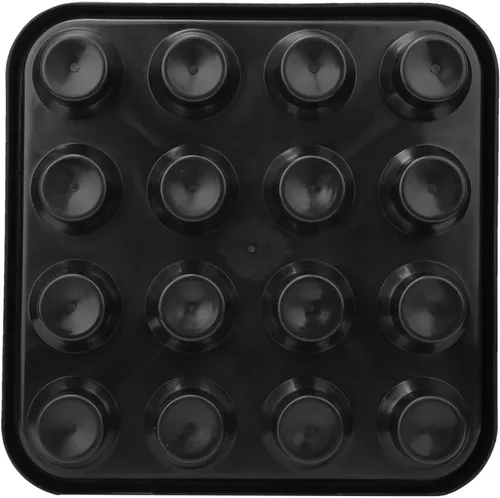 Vista 6 de Almacenamiento de bolas de billar, bandeja de bolas de billar, bandeja de transporte de bolas, accesorios de mesa de billar para 16 bolas, accesorio