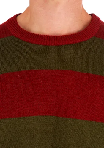 Vista 9 de Suéter a Rayas de Pesadilla en Elm Street Freddy para Adultos Multicolor