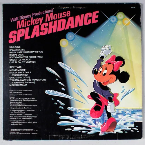 Vista 2 de 1983 Disney's Mickey Mouse SPLASHDANCE