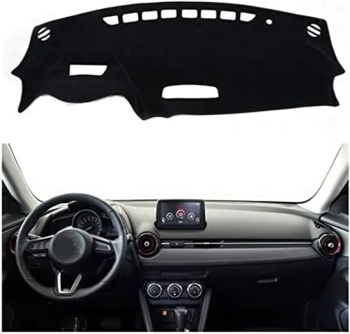Vista 2 de Cubierta de salpicadero para Mazda CX-3 CX3 2015-2019, protector solar antideslumbrante