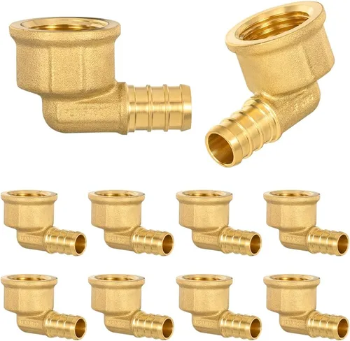 Vista 16 de Paquete de 2 adaptadores hembra Pex X 1 pulgada FIP de 1 pulgada, tubo Pex de 1 pulgada a rosca hembra NPT de 1 pulgada, puerto completo, sin plomo