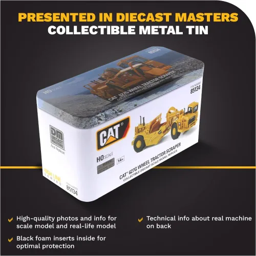 Vista 6 de Diecast Masters Tractor de rueda Caterpillar 627G 1:87 - Serie HO por - 85134