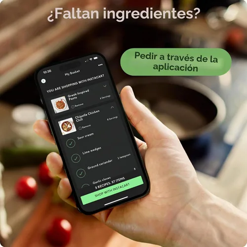 Vista 7 de CHEF iQ Sense - Termómetro inalámbrico inteligente para carne con 2 sondas ultrafinas, termómetro Bluetooth para carne de rango ilimitado
