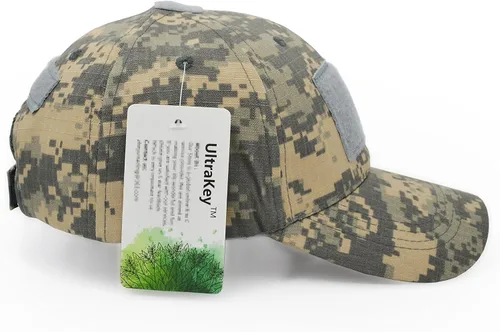 Vista 35 de UltraKey Casquillo táctico militar del operador, gorra de béisbol al aire libre del camuflaje de la caza del sombrero