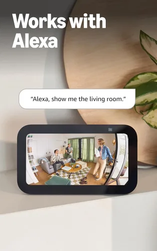 Vista 6 de Cámara Ring Indoor: Seguridad para el hogar o negocio con video HD 1080p, Negro