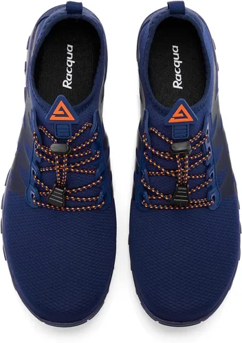 Vista 3 de Racqua Zapatos de agua para hombre y mujer, de secado rápido, zapatos acuáticos ligeros, zapatos de playa descalzos para nadar