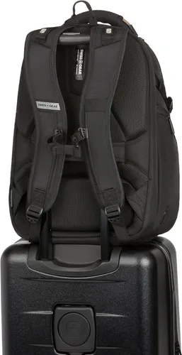 Vista 7 de SwissGear Endure ScanSmart – Mochila para portátil con tecnología TSA aprobada – Compatible con la mayoría de laptops de 17" – Múltiples bolsillos